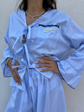 Pajama STAY IN — Cobalto