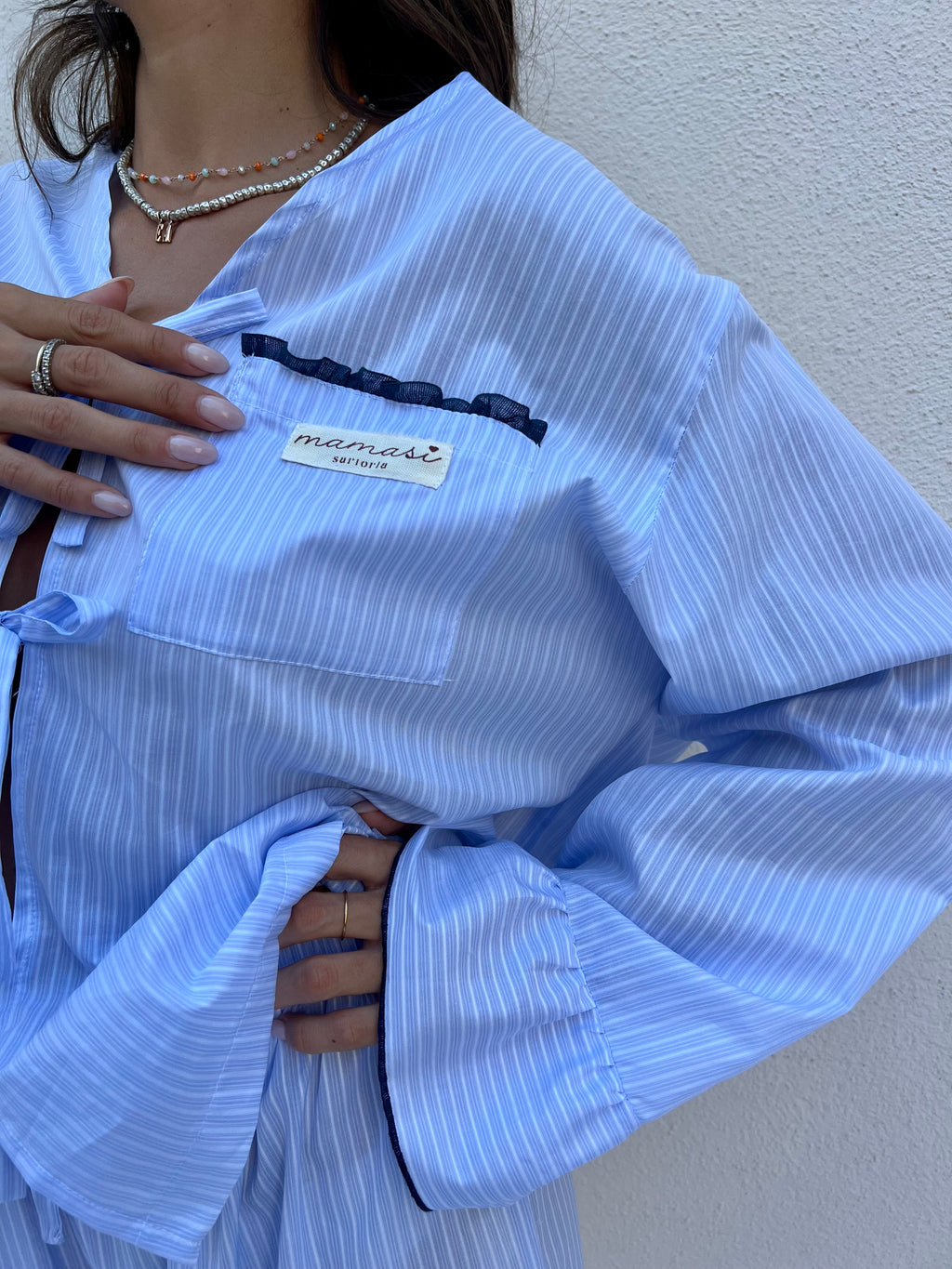 Pajama STAY IN — Cobalto
