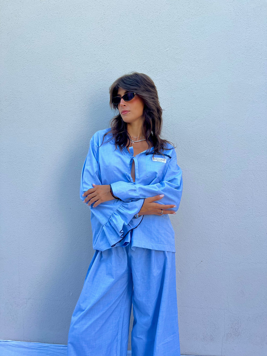 Pajama STAY IN — Turchese