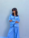 Pajama STAY IN — Turchese