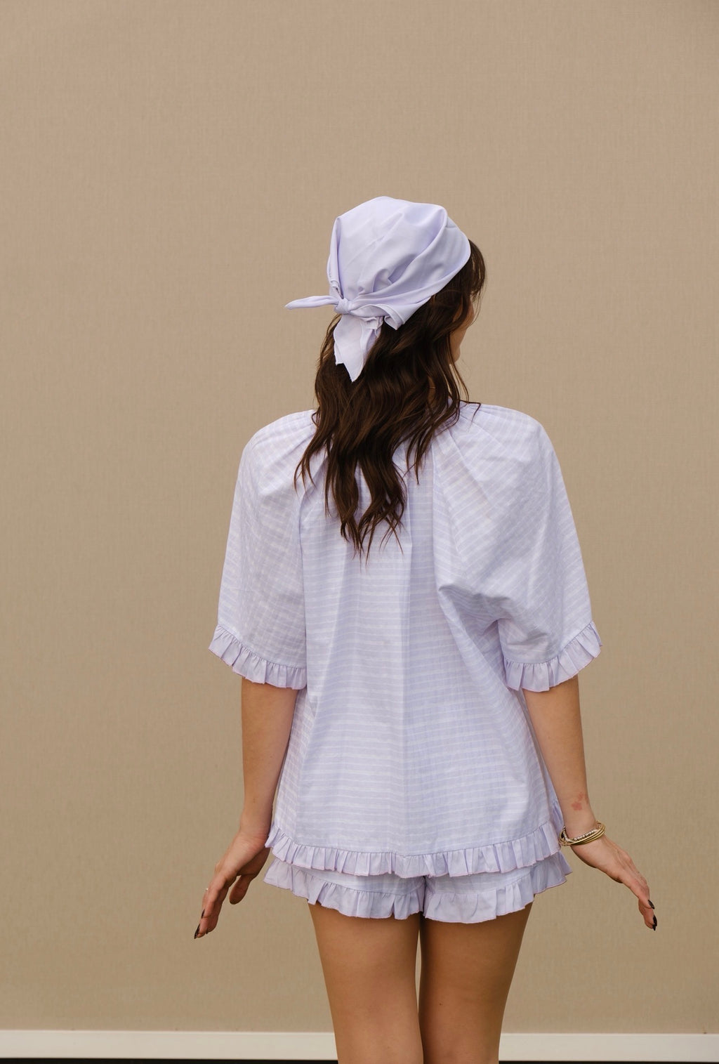 Pigiama Dolce Notte – Lilla Tartan