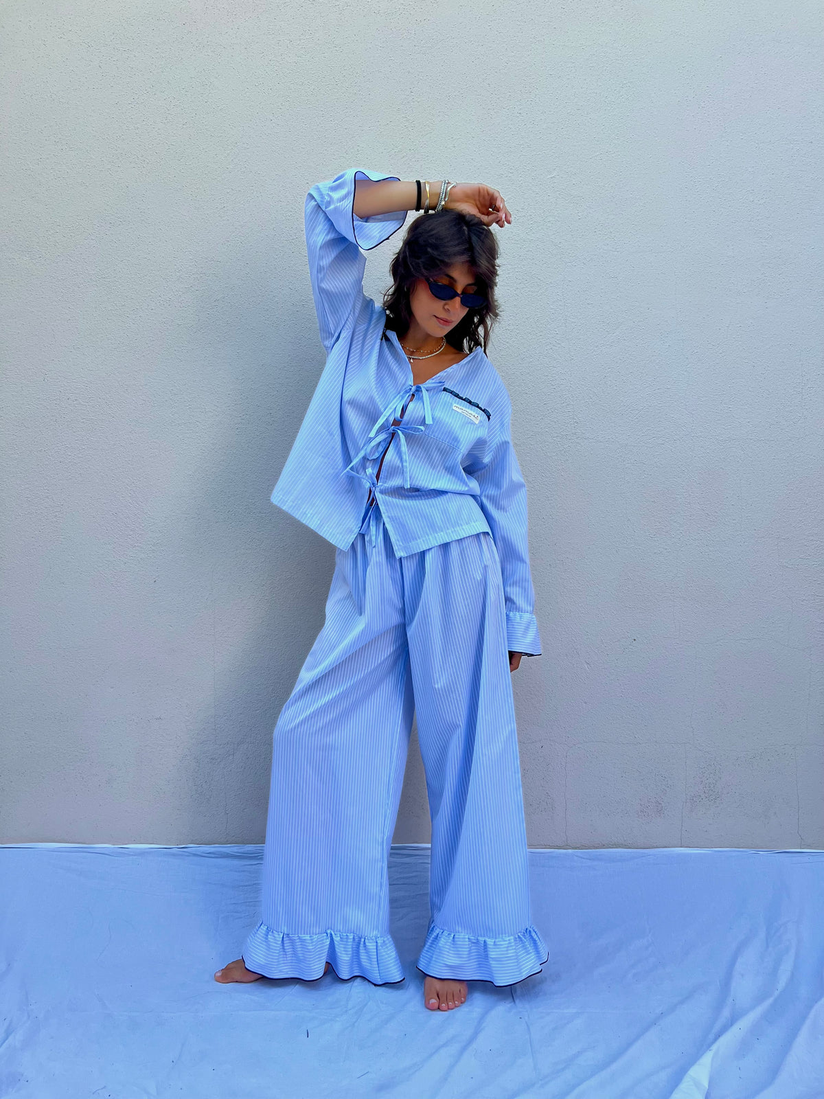 Pajama STAY IN — Cobalto